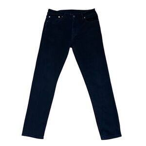 American Eagle Men's 34x34 Airflex Slim Straight Jeans Black Modern Professional